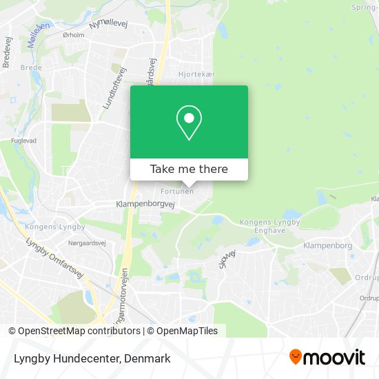 Lyngby Hundecenter map