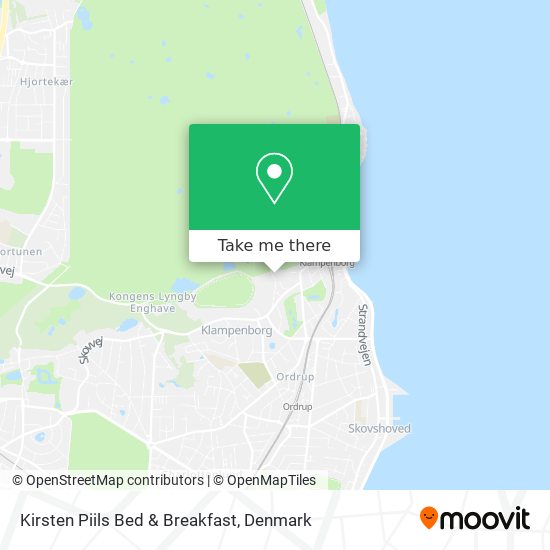 Kirsten Piils Bed & Breakfast map