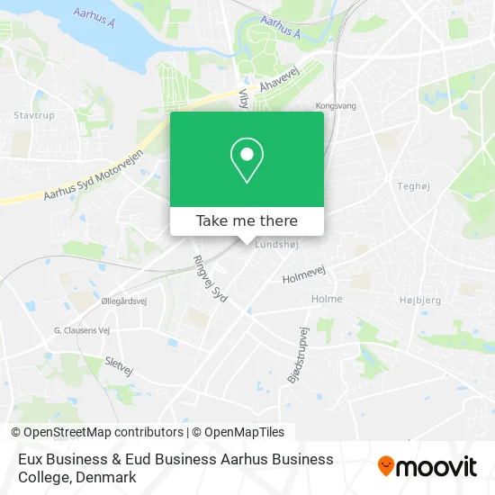 Eux Business & Eud Business Aarhus Business College map
