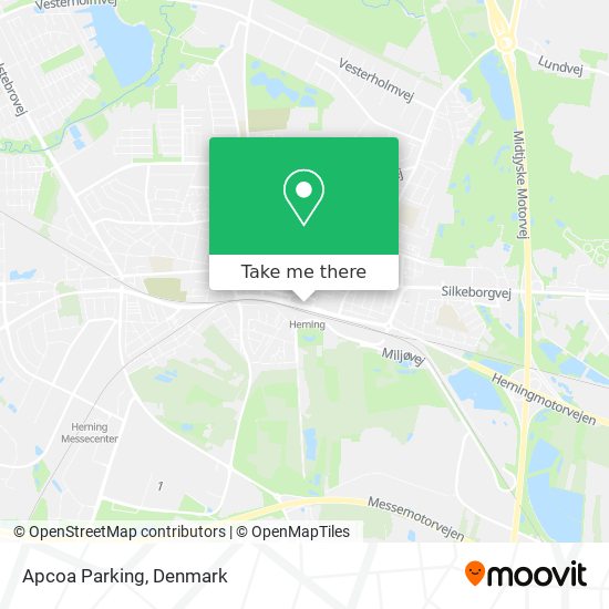 Apcoa Parking map