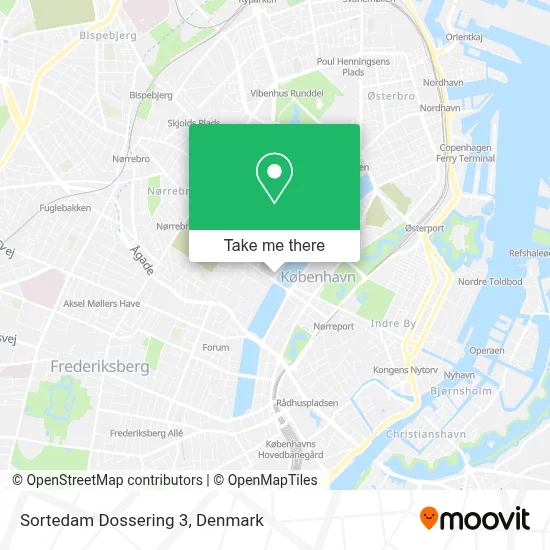 Sortedam Dossering 3 map