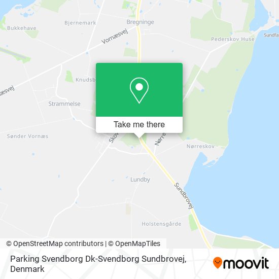 Parking Svendborg Dk-Svendborg Sundbrovej map