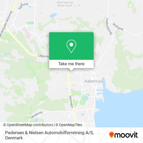 Pedersen & Nielsen Automobilforretning A / S map