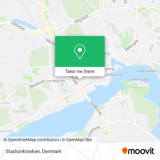 Stadionkiosken map