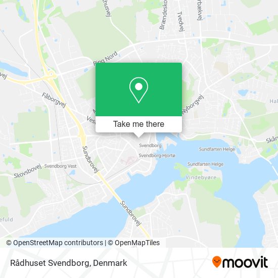 Rådhuset Svendborg map