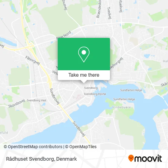 Rådhuset Svendborg map