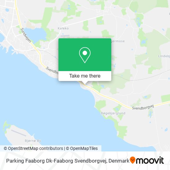 Parking Faaborg Dk-Faaborg Svendborgvej map