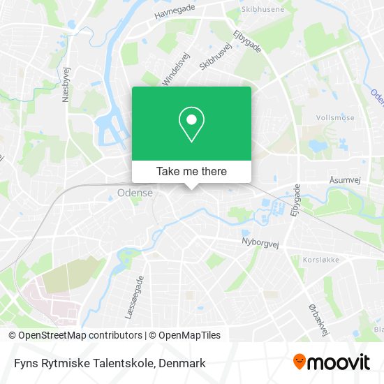 Fyns Rytmiske Talentskole map