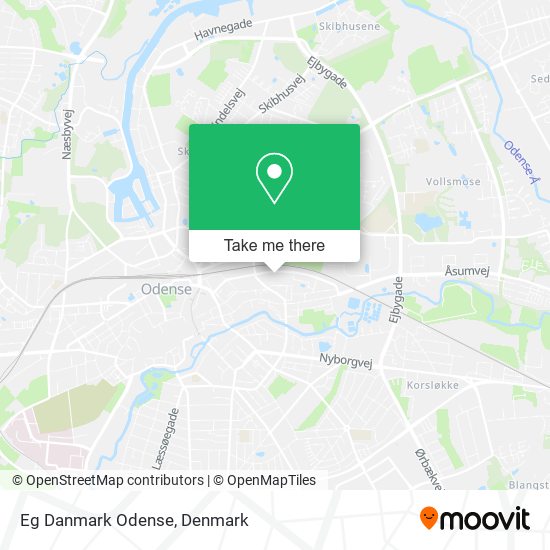 Eg Danmark Odense map