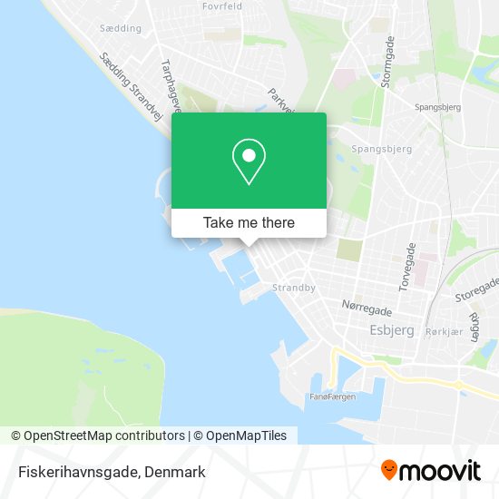 Fiskerihavnsgade map