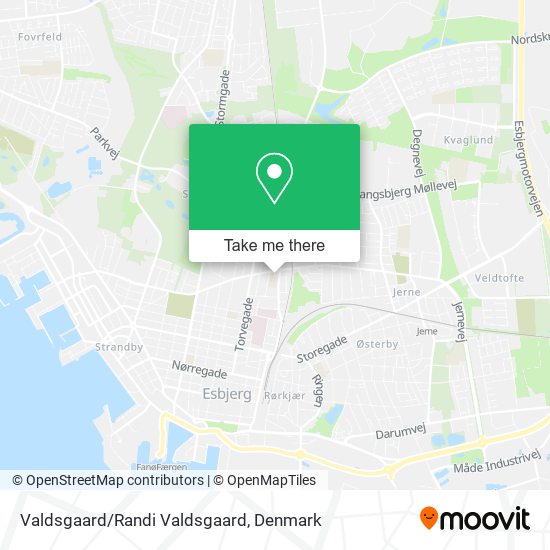 Valdsgaard/Randi Valdsgaard map