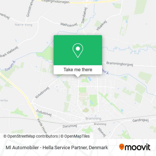 Ml Automobiler - Hella Service Partner map