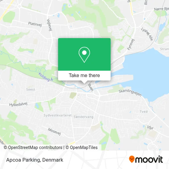 Apcoa Parking map