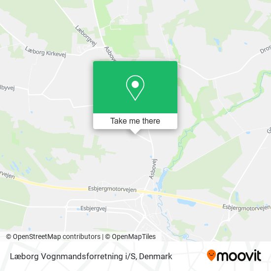 Læborg Vognmandsforretning i/S map