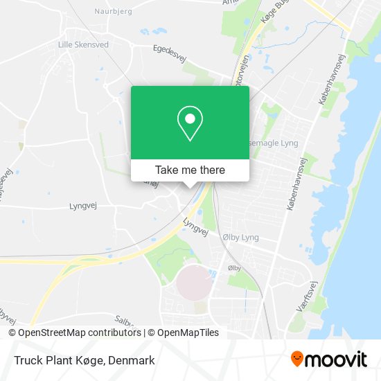 Truck Plant Køge map