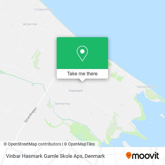 Vinbar Hasmark Gamle Skole Aps map