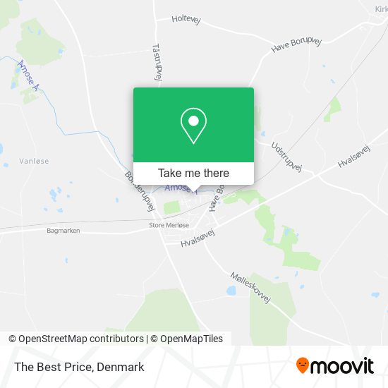 The Best Price map