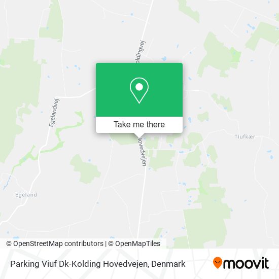 Parking Viuf Dk-Kolding Hovedvejen map