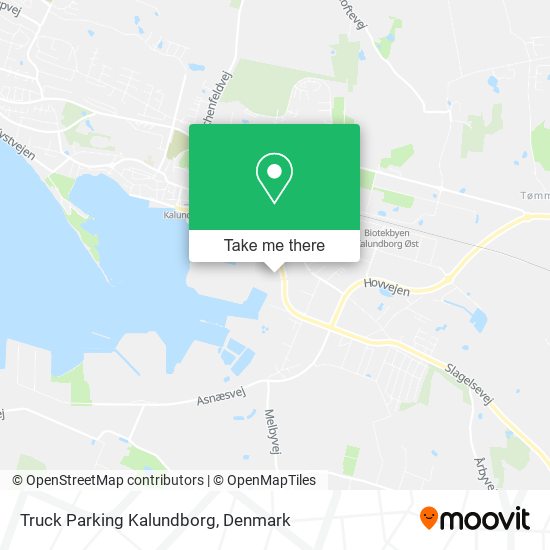 Truck Parking Kalundborg map