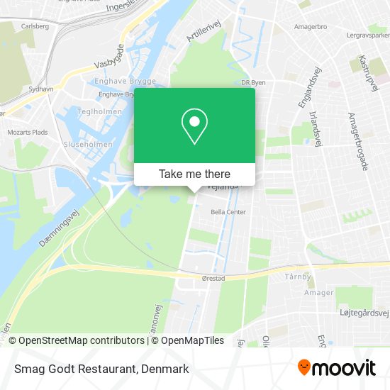 Smag Godt Restaurant map