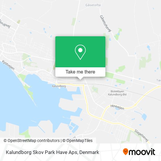 Kalundborg Skov Park Have Aps map