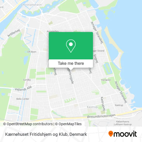 Kærnehuset Fritidshjem og Klub map