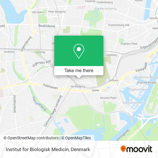 Institut for Biologisk Medicin map