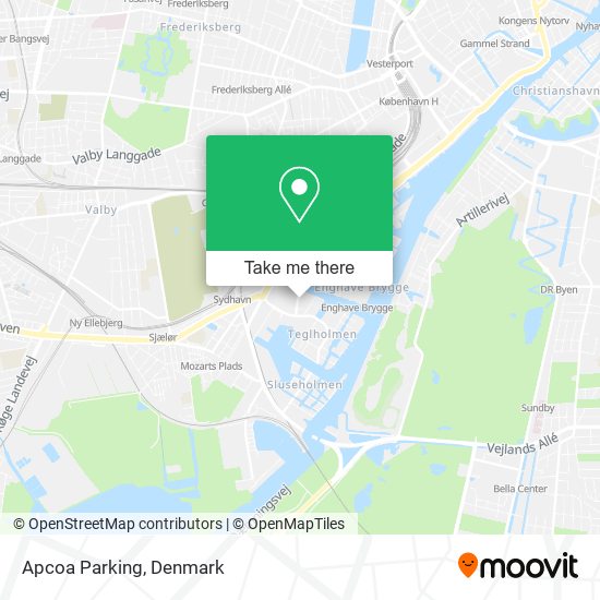 Apcoa Parking map