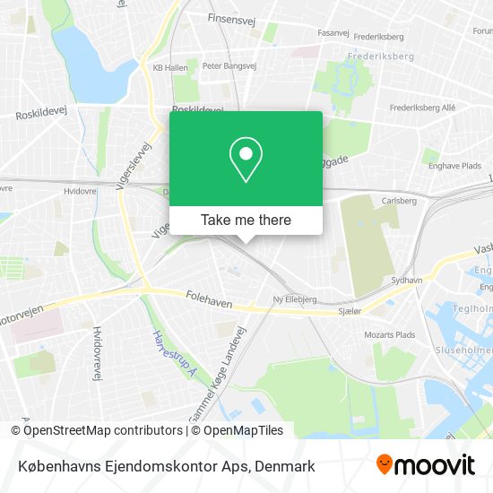 Københavns Ejendomskontor Aps map