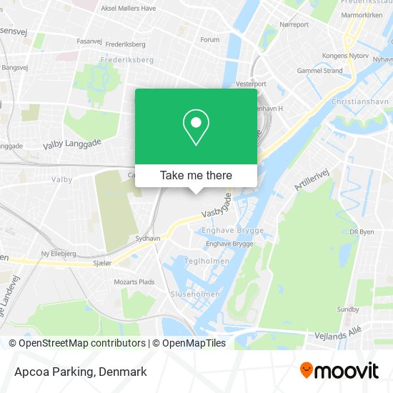 Apcoa Parking map