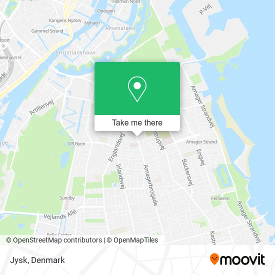 Jysk map