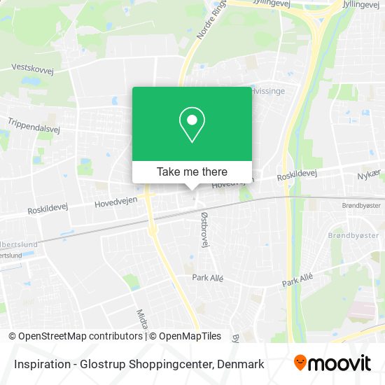 Inspiration - Glostrup Shoppingcenter map