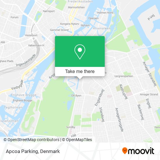 Apcoa Parking map