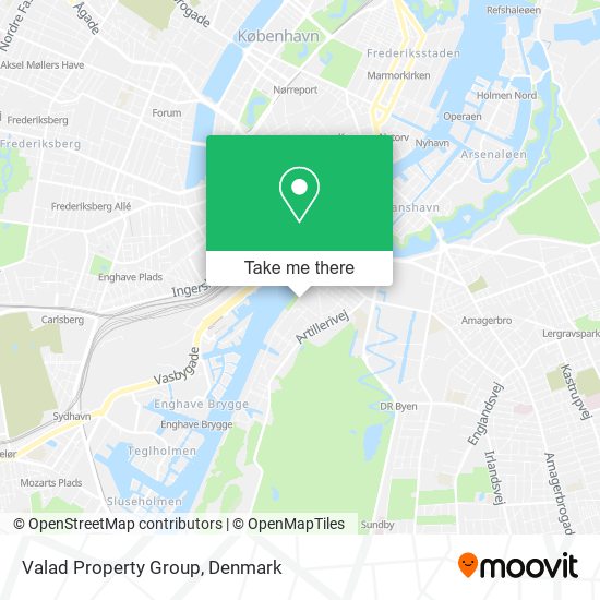 Valad Property Group map