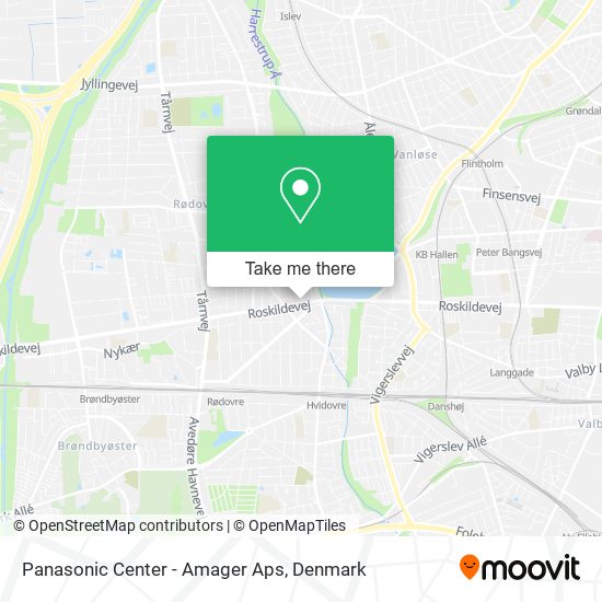 Panasonic Center - Amager Aps map