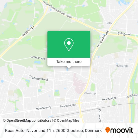 Kaas Auto, Naverland 11h, 2600 Glostrup map