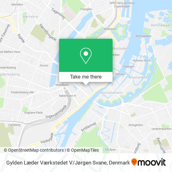 Gylden Læder Værkstedet V / Jørgen Svane map