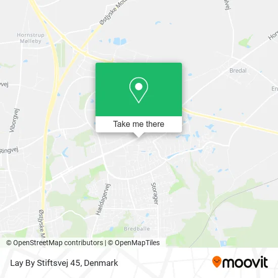 Lay By Stiftsvej 45 map