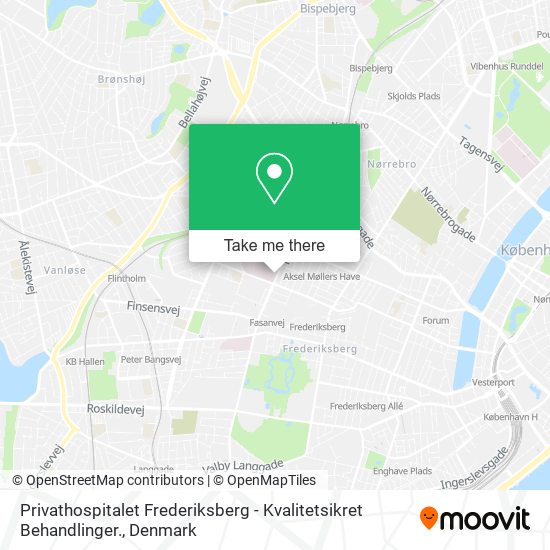 Privathospitalet Frederiksberg - Kvalitetsikret Behandlinger. map