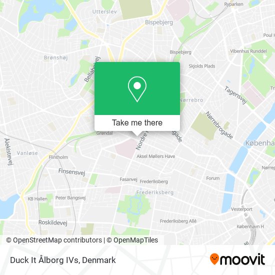 Duck It Ålborg IVs map