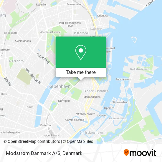 Modstrøm Danmark A/S map