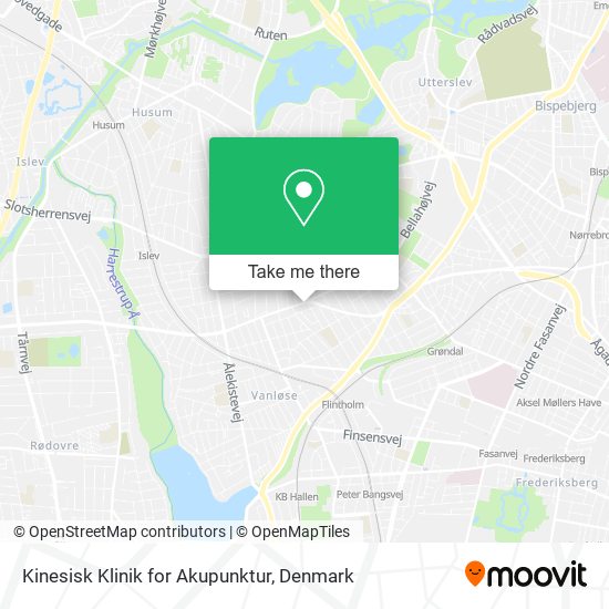 Kinesisk Klinik for Akupunktur map