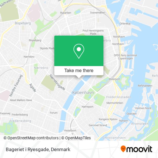 Bageriet i Ryesgade map