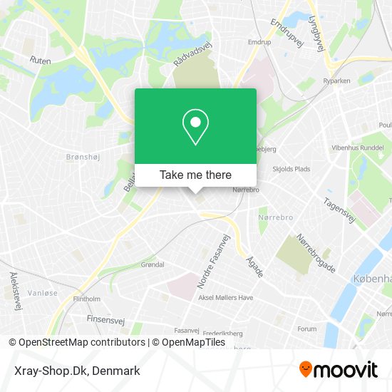 Xray-Shop.Dk map