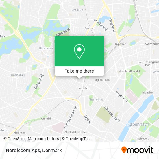 Nordiccom Aps map