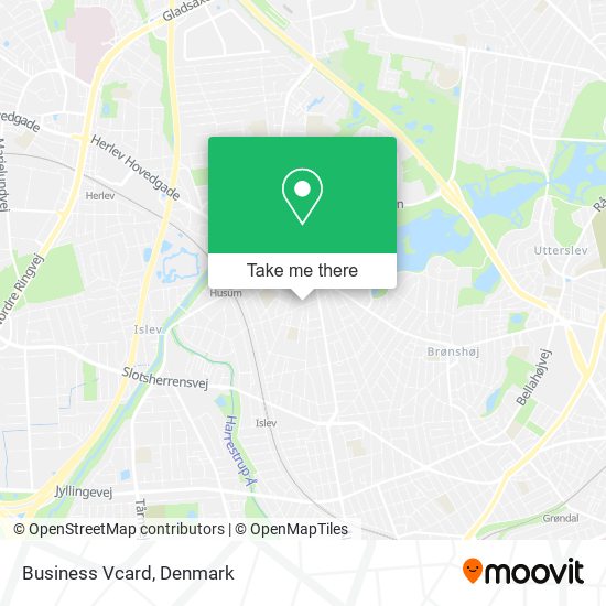 Business Vcard map