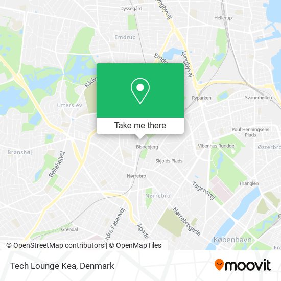 Tech Lounge Kea map