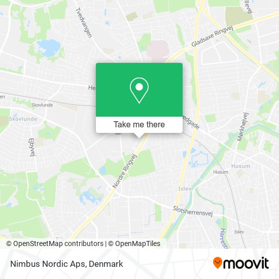 Nimbus Nordic Aps map