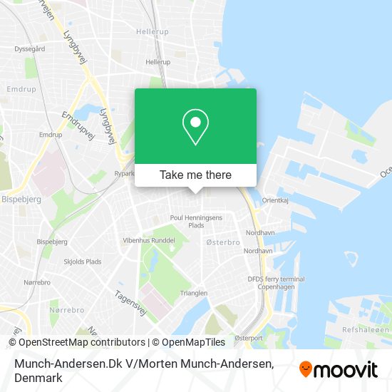 Munch-Andersen.Dk V / Morten Munch-Andersen map