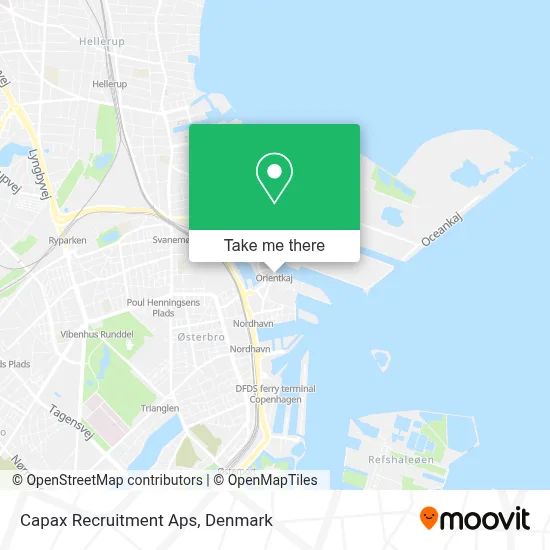 Capax Recruitment Aps map